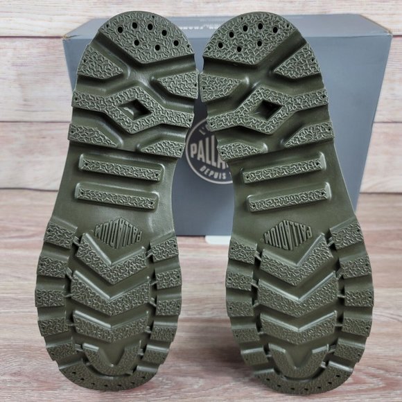 NEW Palladium Pampa Hi Combat Sneaker Boots Men's Size 13 Hiking Trail Shoes - Picture 9 of 10